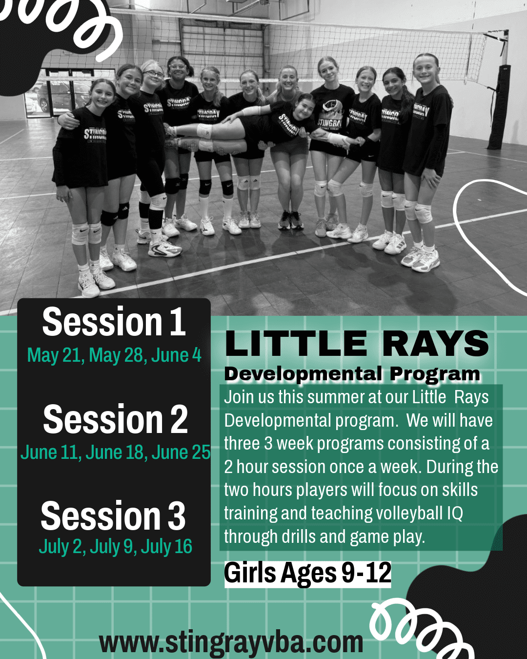 LITTLE RAYS DEVELOPMENTAL PROGRAM - Stingray Volleyball Club